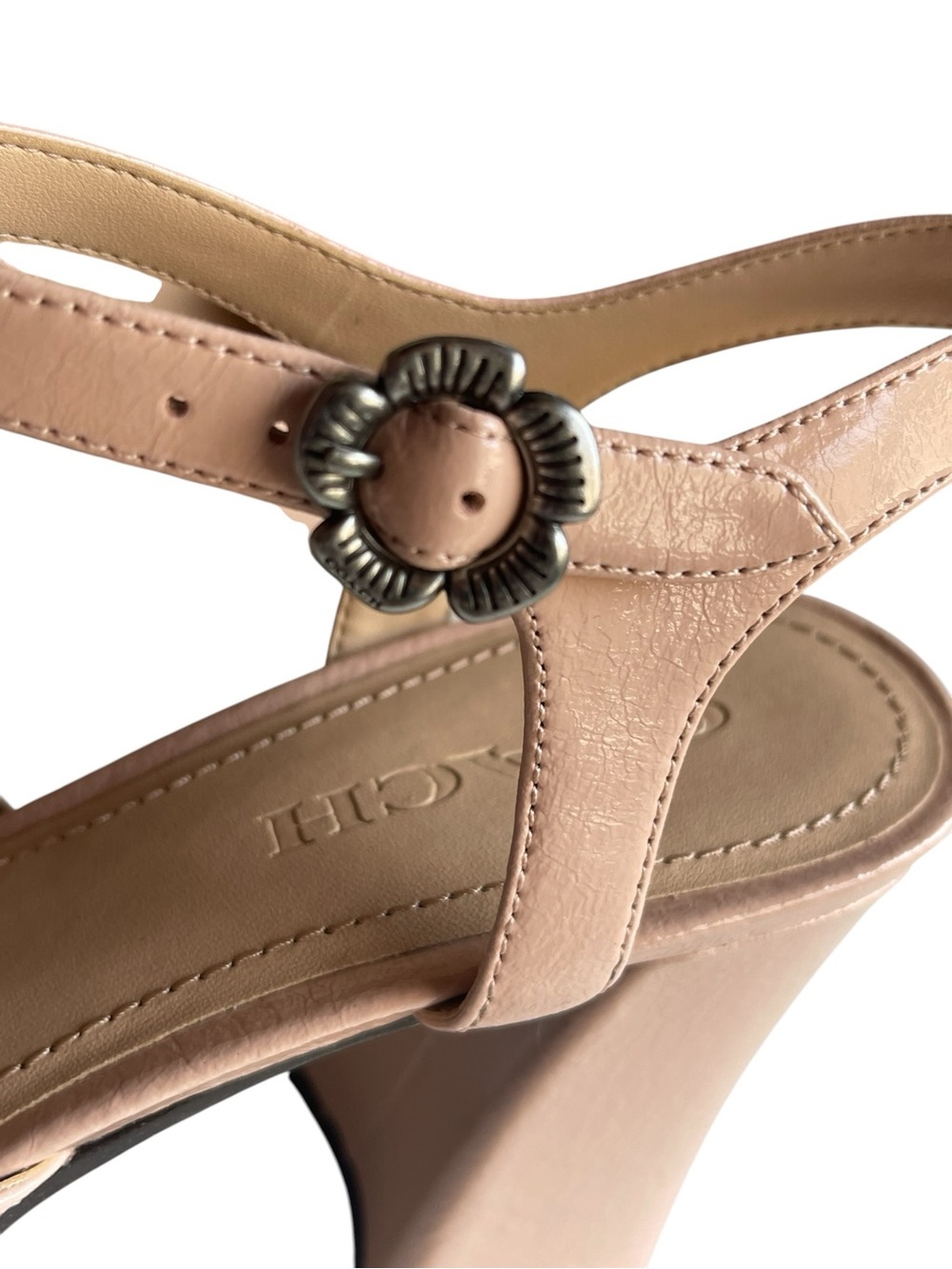 Coach Blush Pink Patent Leather Mary Jane Heels - Picture 11 of 11